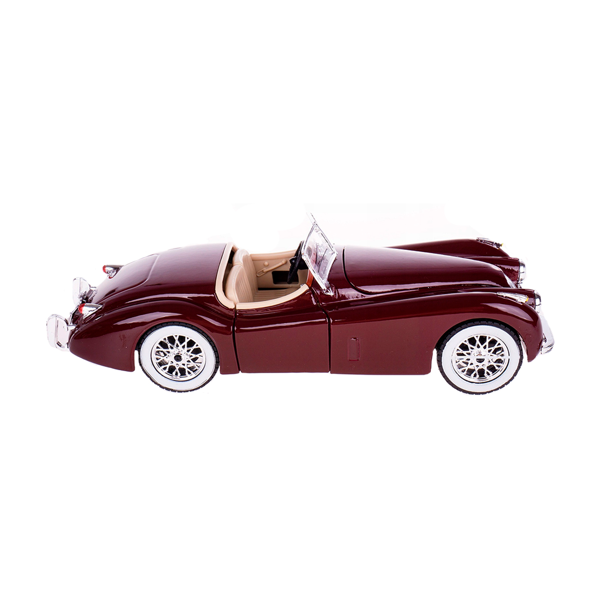Колекційна автомодель Jaguar XK 120 1951 Bburago 1:24 металева — превʼю 8