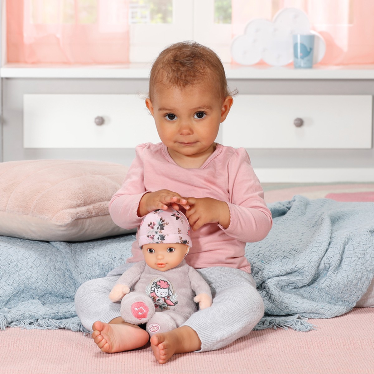Лялька інтерактивна Baby Annabell For babies Соня 30 см — превʼю 9