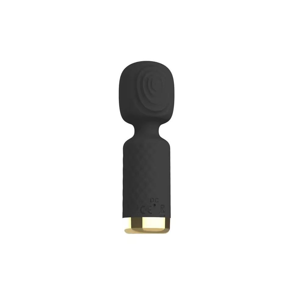Вібратор мікрофон кліторальний чорний 10 режимів з USB для жінок