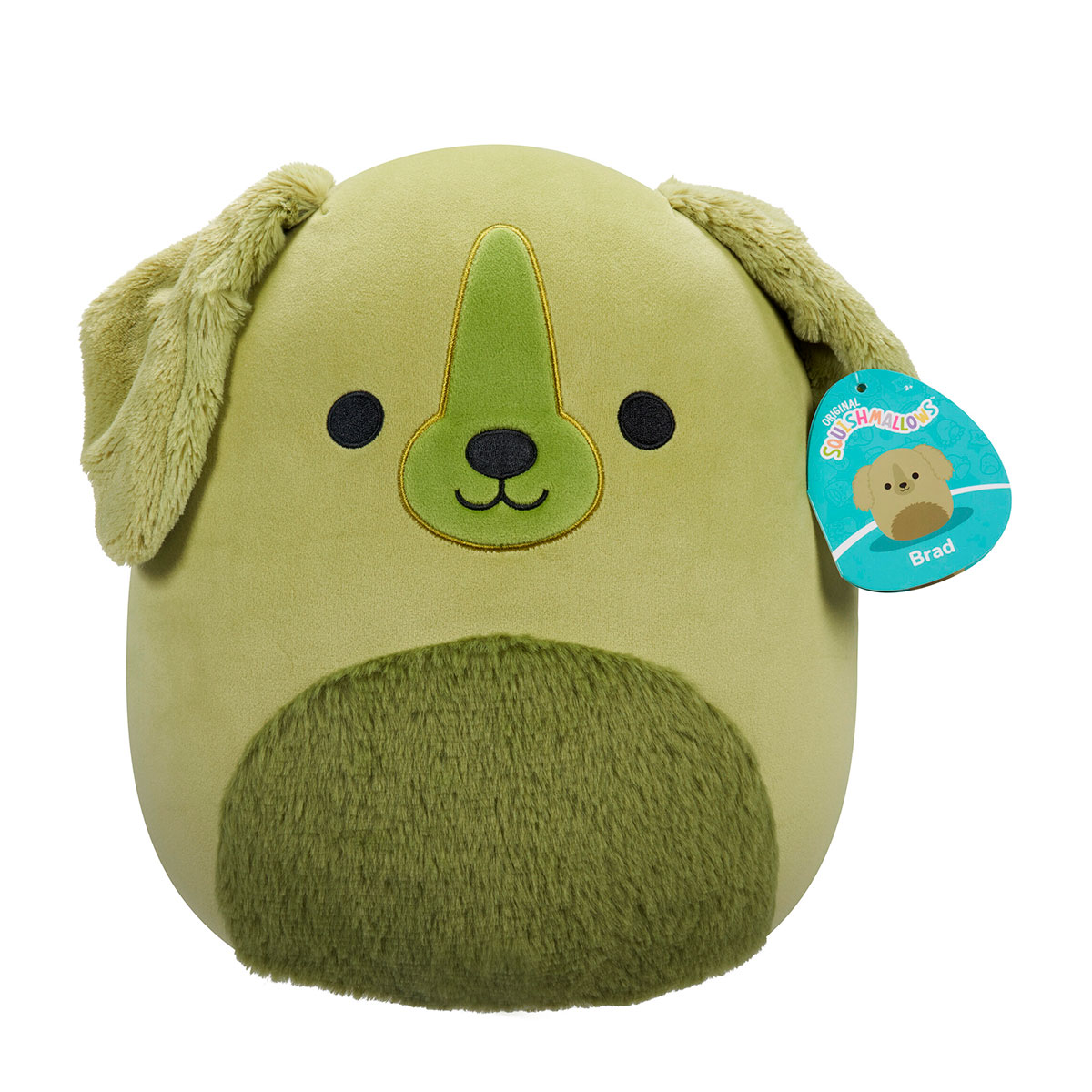 М'яка іграшка Squishmallows — Ретривер Бред (Brad the Retriever) — 30 см — превʼю 7
