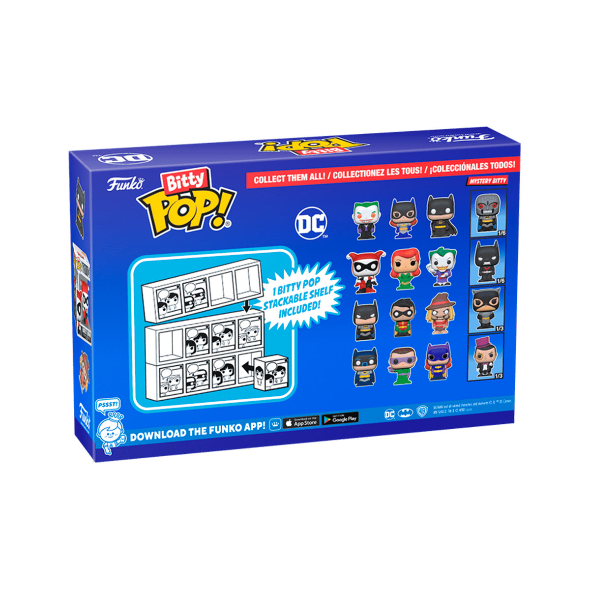 Фігурки Funko Bitty Pop — DC Comics — 2,5 см в асортименті — превʼю 2