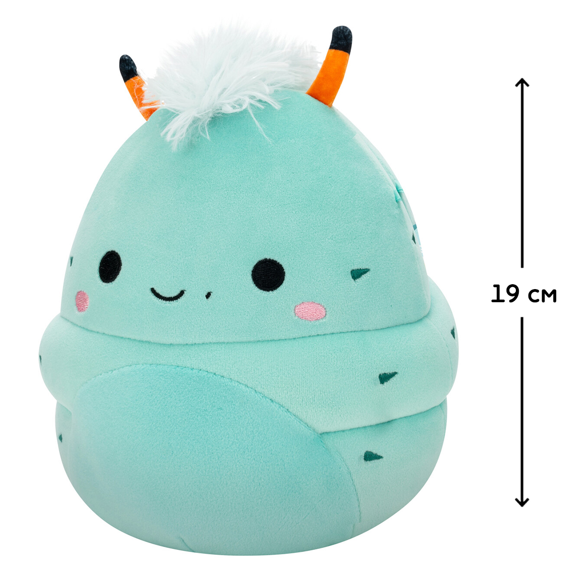М'яка іграшка Squishmallows – Рогата гусениця Ольті (Olti) – 19 см — превʼю 2