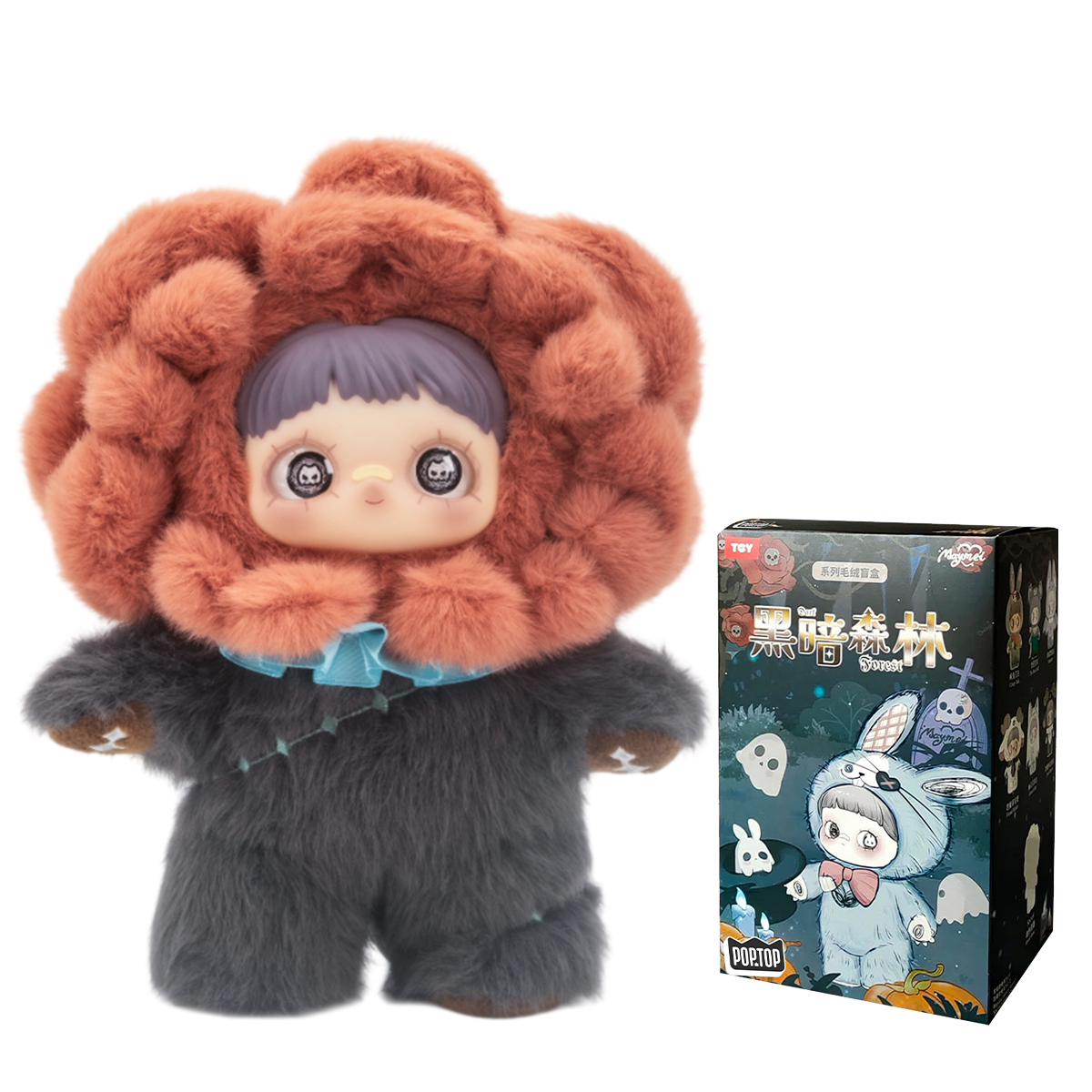 М'яка іграшка POP TOP Hi TOY – MayMei Dark Forest – Темний ліс — превʼю 1