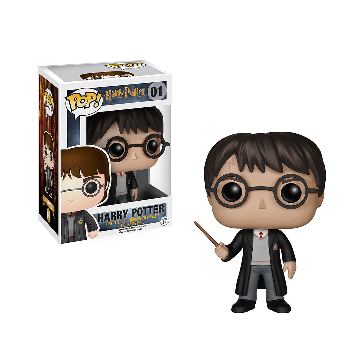 Колекційна фігурка Harry Potter Гаррі Поттер Funko Pop з чарівною паличкою — превʼю 2