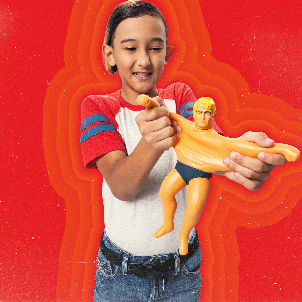 Стретч-іграшка еластичний фігурка Stretch Armstrong Силач Армстронг унісекс — превʼю 5