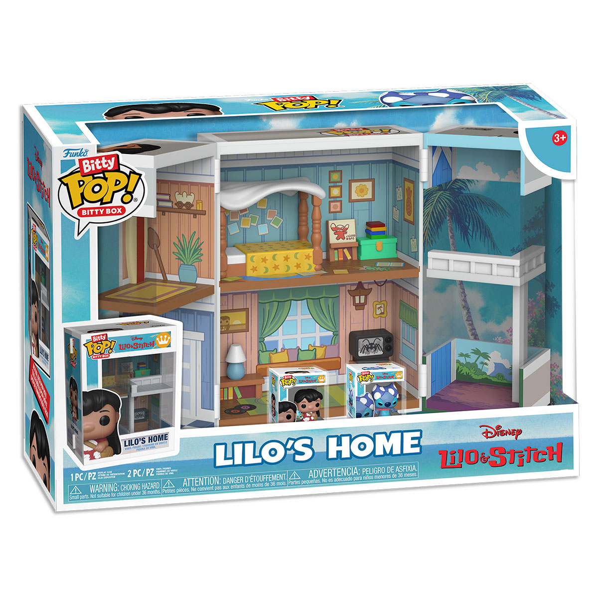 Ігровий набір Bitty POP! Будиночок Ліло Funko для колекціонерів 15,8 см