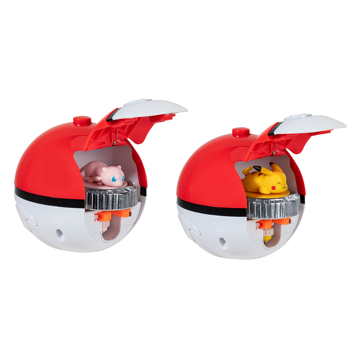 Ігровий набір Pokemon Подвійний батл з фігурками Пікачу та Мю Jazwares — превʼю 3