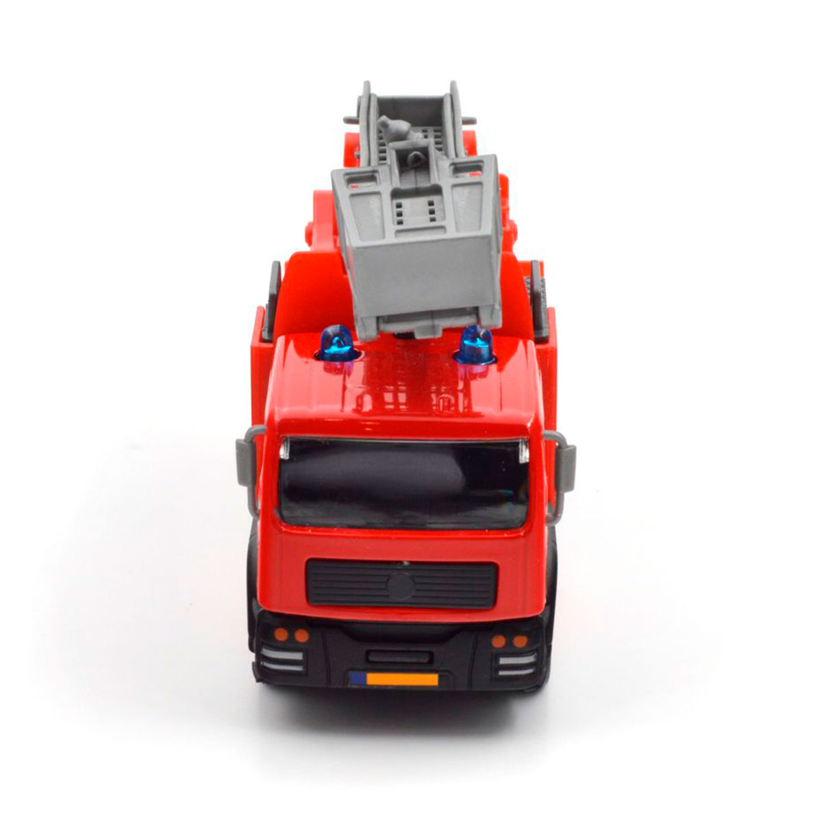 Пожежна машина Techno Drive з металевим кузовом світло звук 16 см — превʼю 11