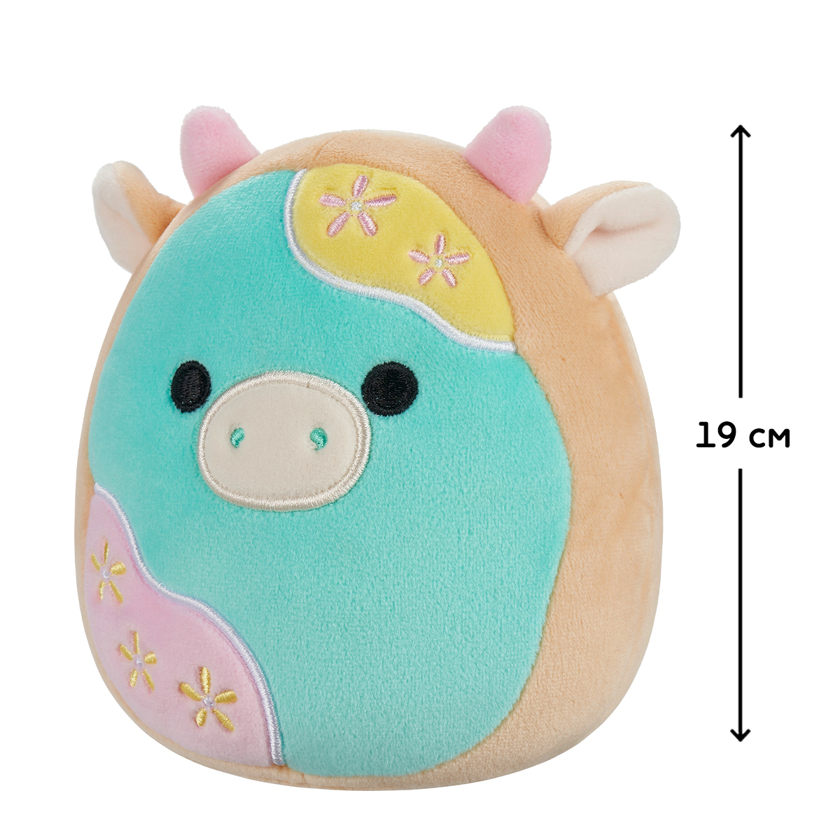 М'яка іграшка Squishmallows – Пастельна корівка (Pastel Cow) – 19 см — превʼю 2