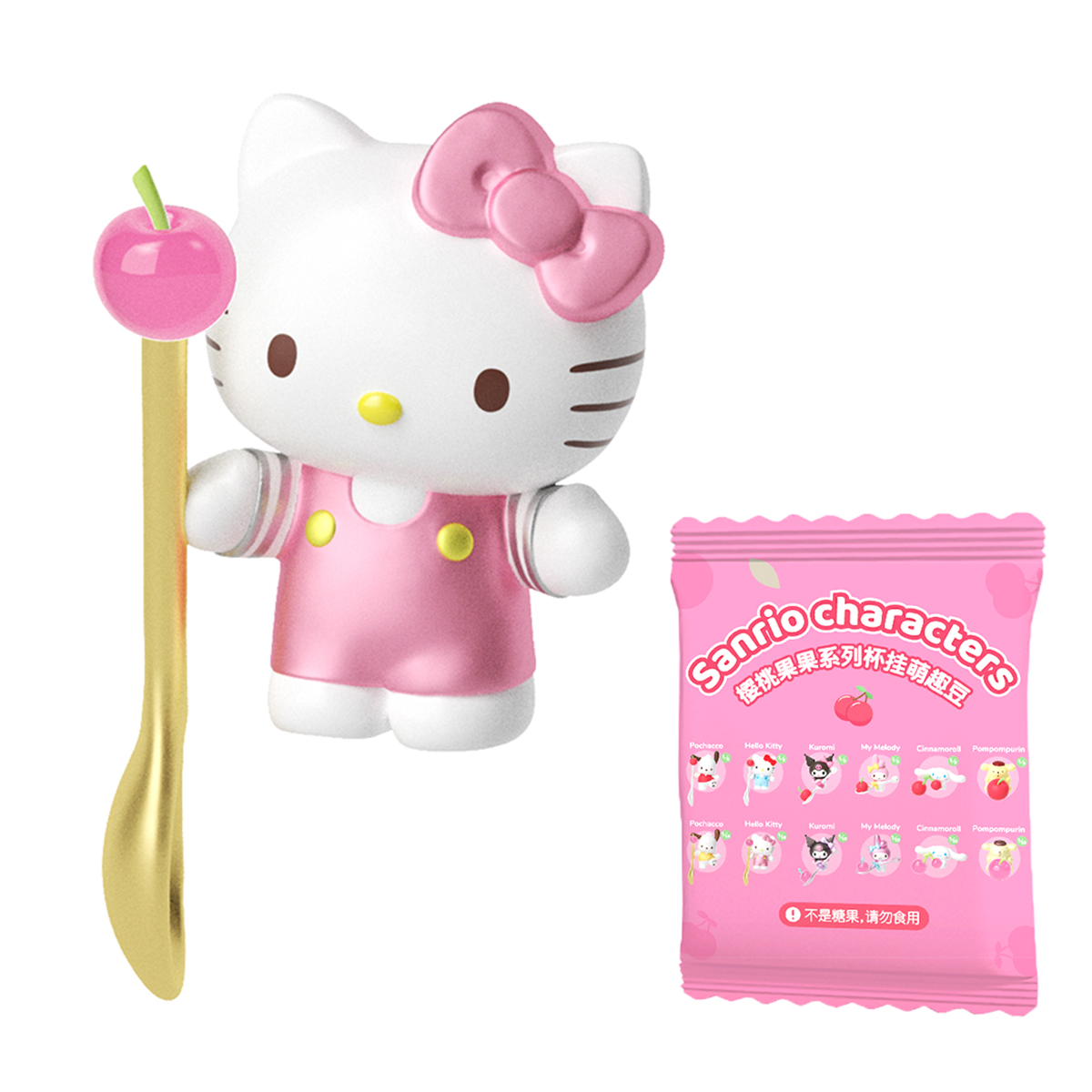 Фігурка-сюрприз Pop Top – Hello Kitty та друзі – 3 см – Вишеньки — превʼю 1