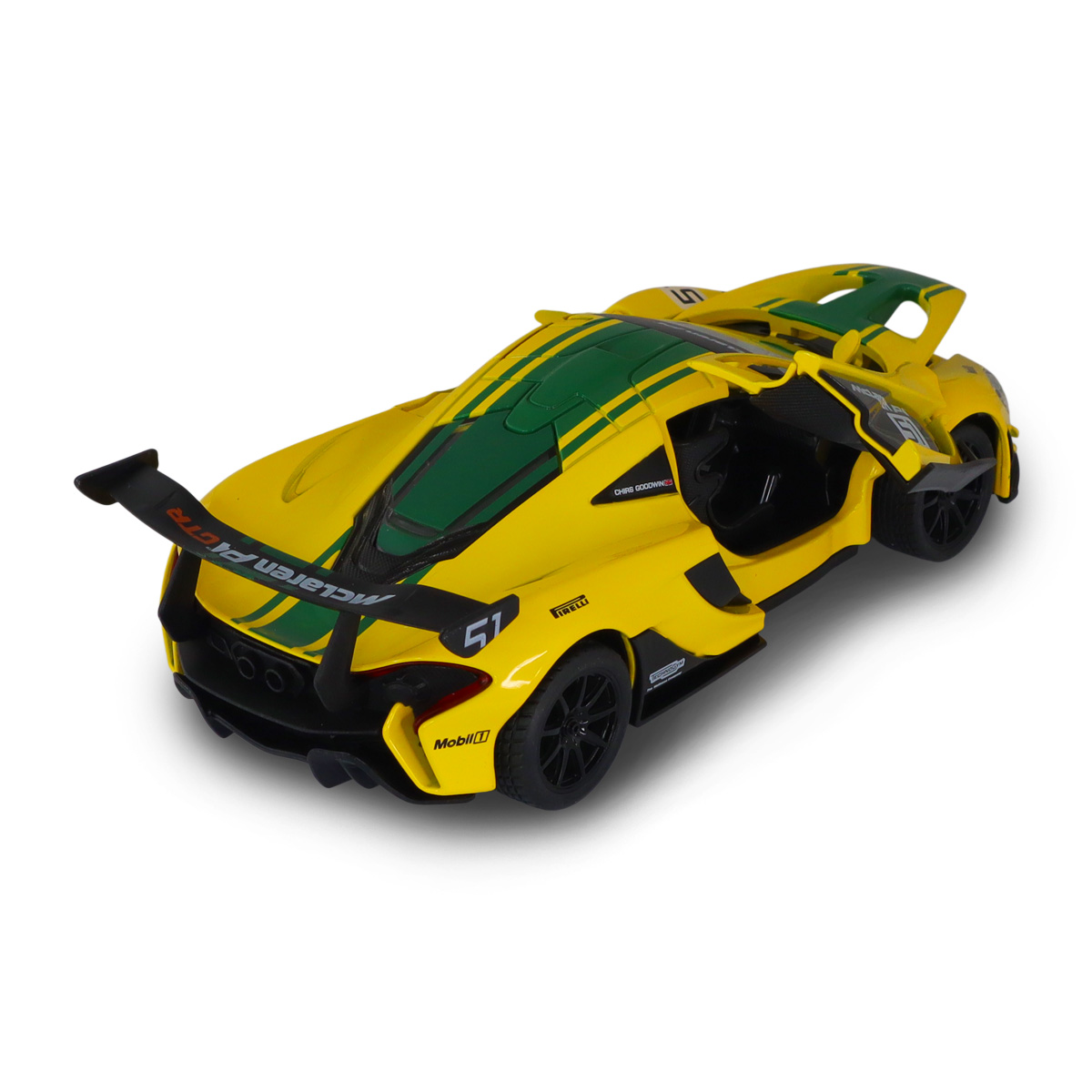 Автомодель McLaren P1 Techno Drive 1:24 Жовта — превʼю 2