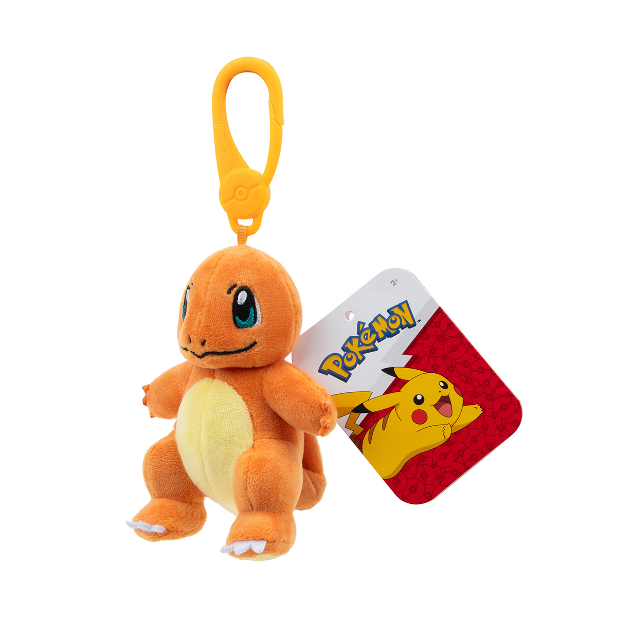 М'яка іграшка Pokemon на кліпсі – Чармандер (Charmander) – 6 см — превʼю 5