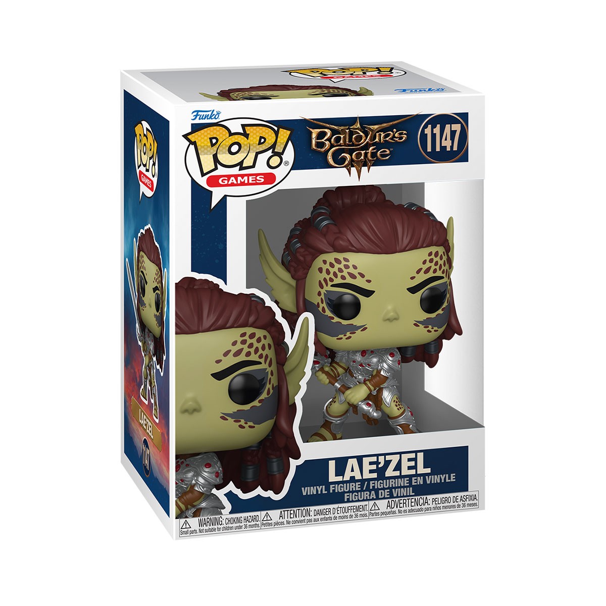 Фігурка Лейзель (Lae'zel) — Funko Pop — Baldur's Gate 3