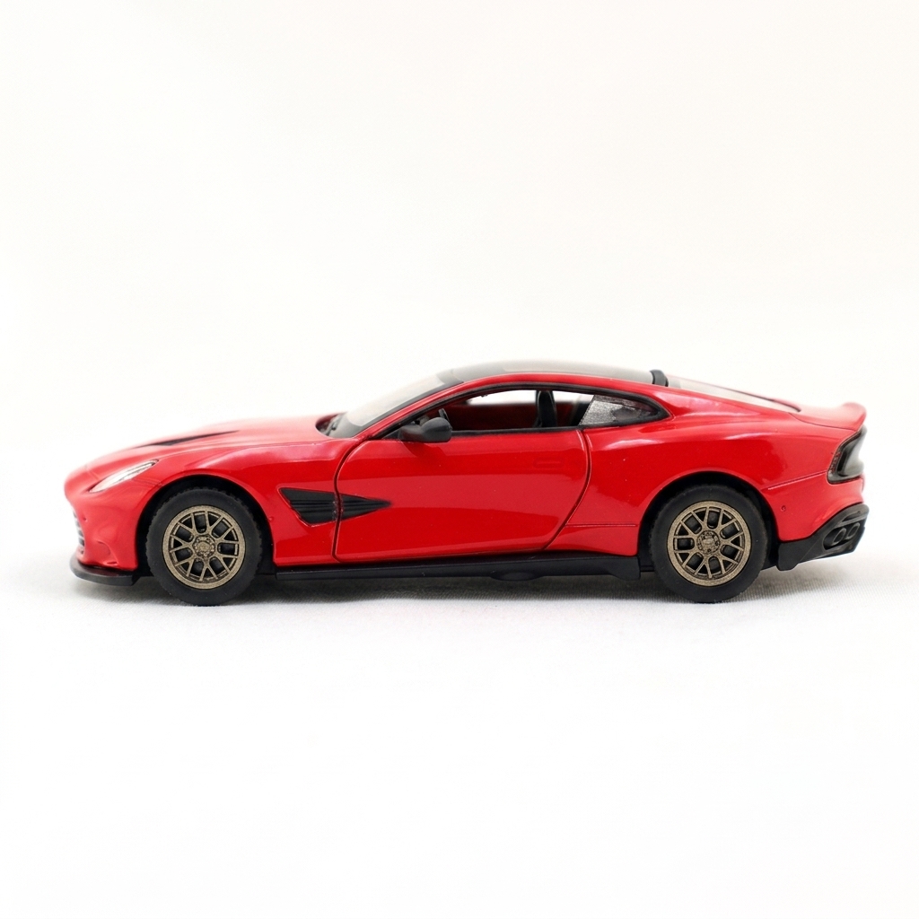 Автомодель Techno Drive Aston Martin Vanquish металева 1:41 Червона