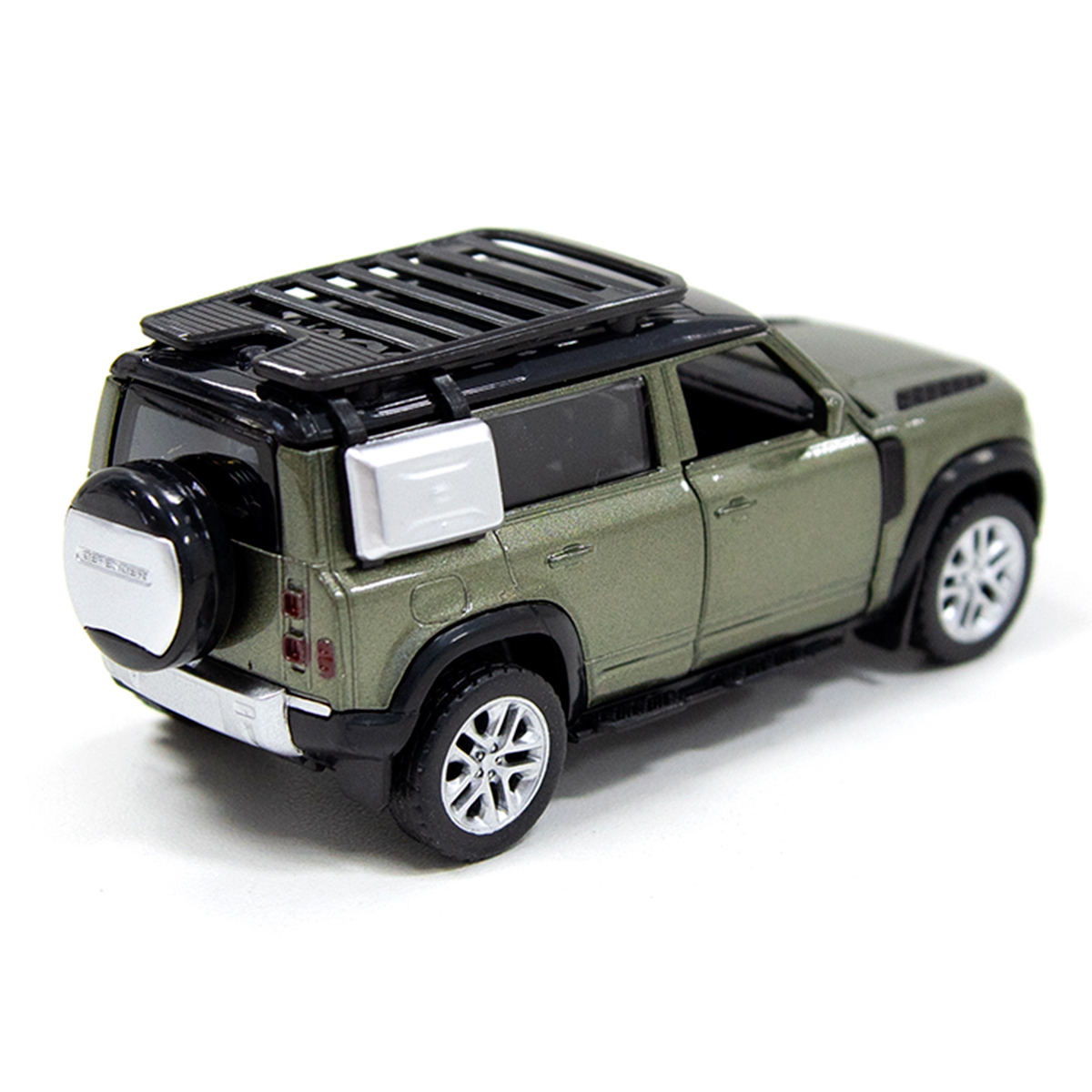 Автомодель Land Rover Defender 110 Techno Drive металева Зелена — превʼю 8