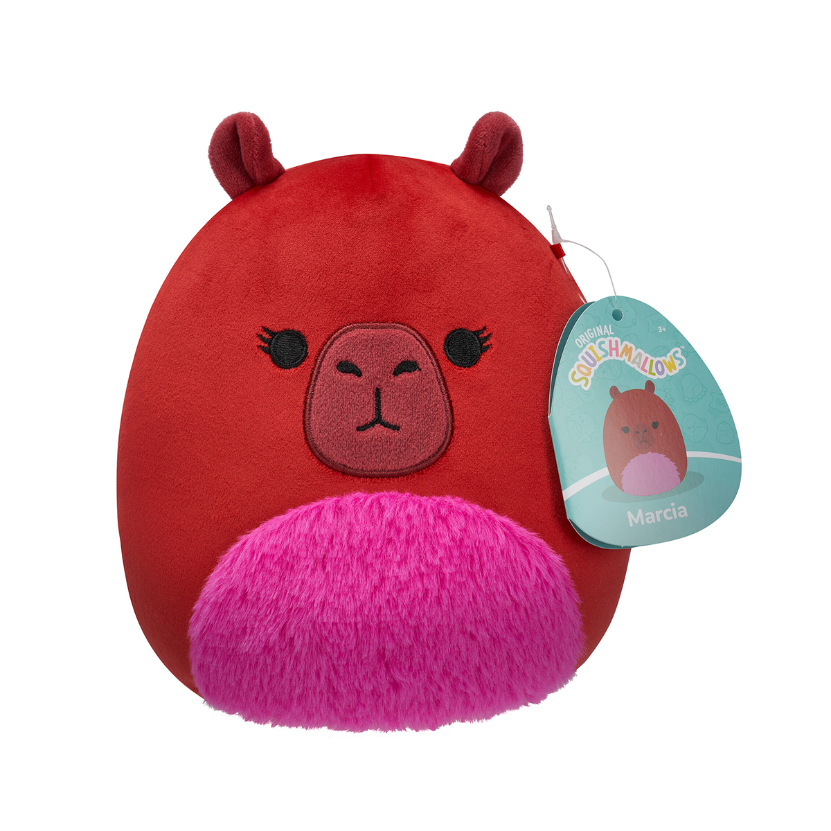 М'яка іграшка Squishmallows — Капібара Марсія (Capybara Marcia) — 19 см — превʼю 7
