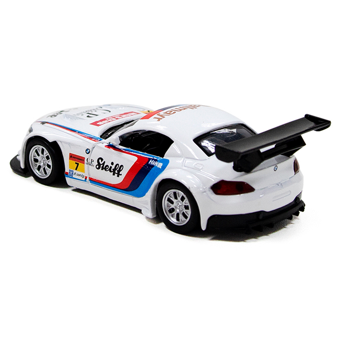 Автомодель BMW Z4 GT3 Techno Drive металева Біла — превʼю 6