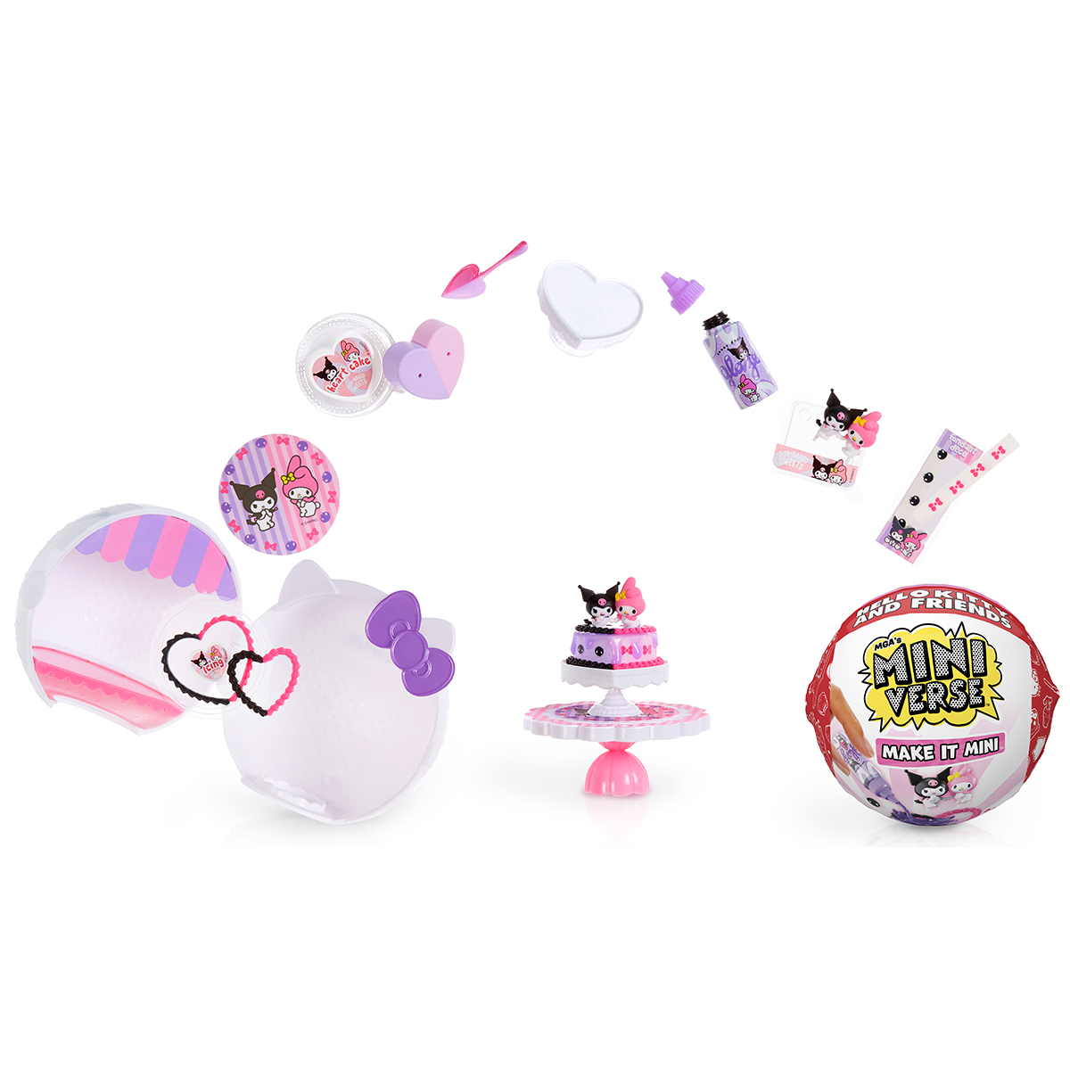 Ігровий набір Miniverse Sanrio S2 для творчості з Хеллоу Кітті та друзями — превʼю 1