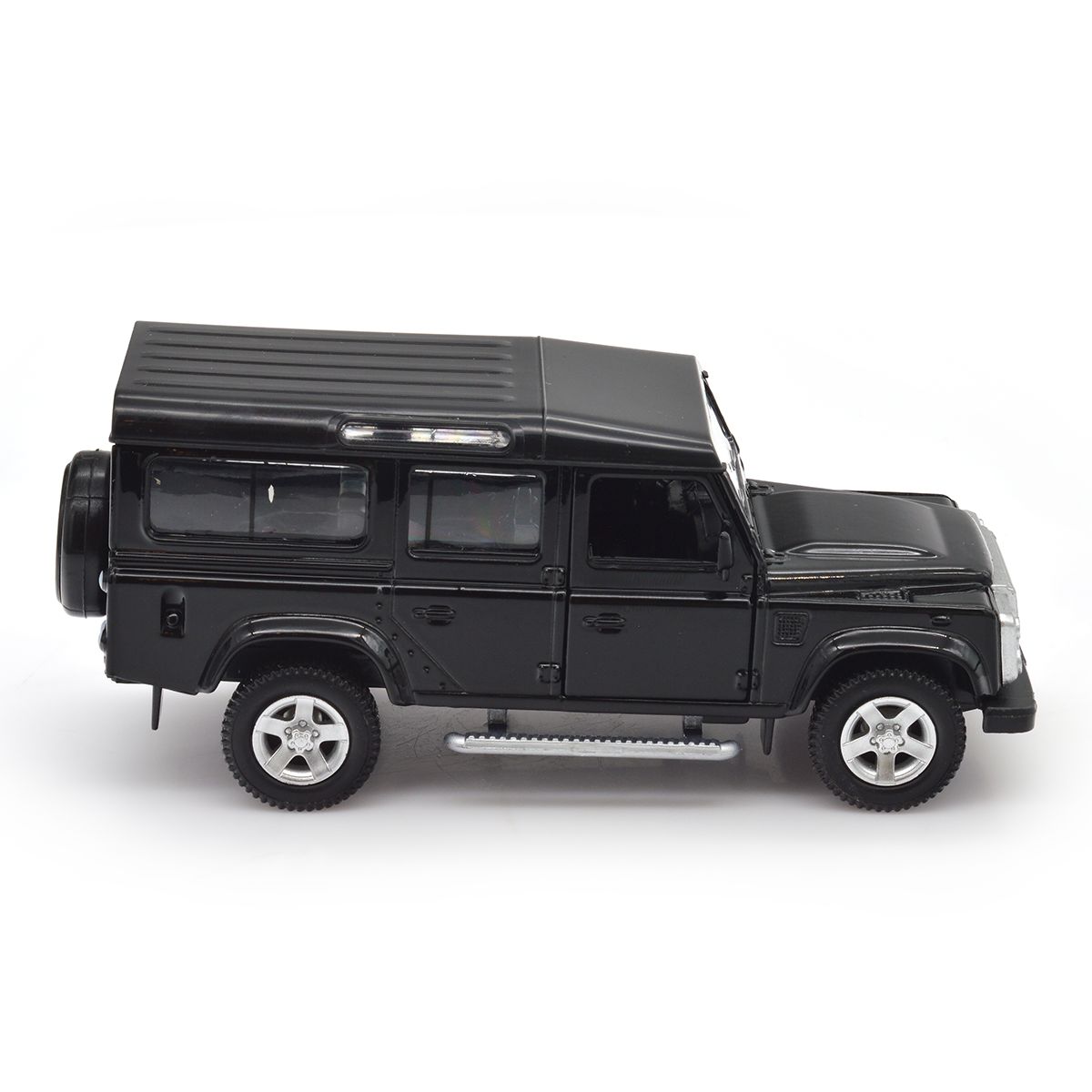 Автомодель Techno Drive Land Rover Defender 110 металева 1:32 Чорна — превʼю 7