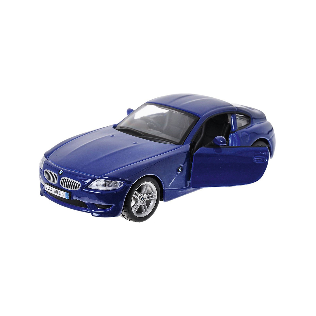 Колекційна автомодель Bburago BMW Z4 M Coupe 1:32 синій металік — превʼю 2