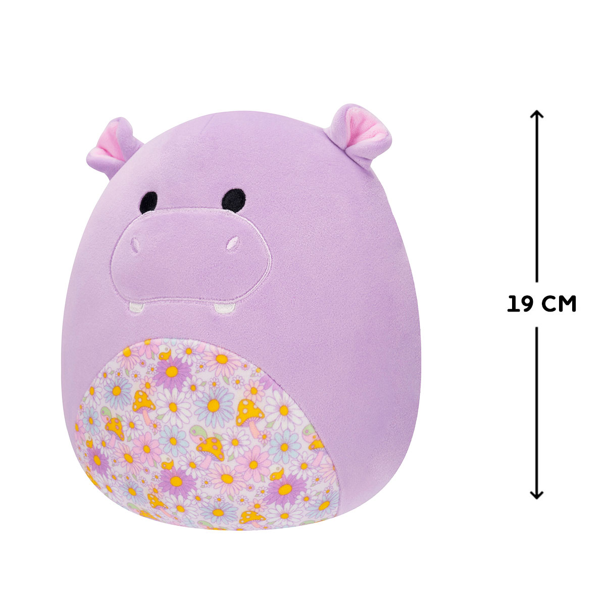 М'яка іграшка Squishmallows — Бегемот Ханна (Hannah) — 19 см — превʼю 2