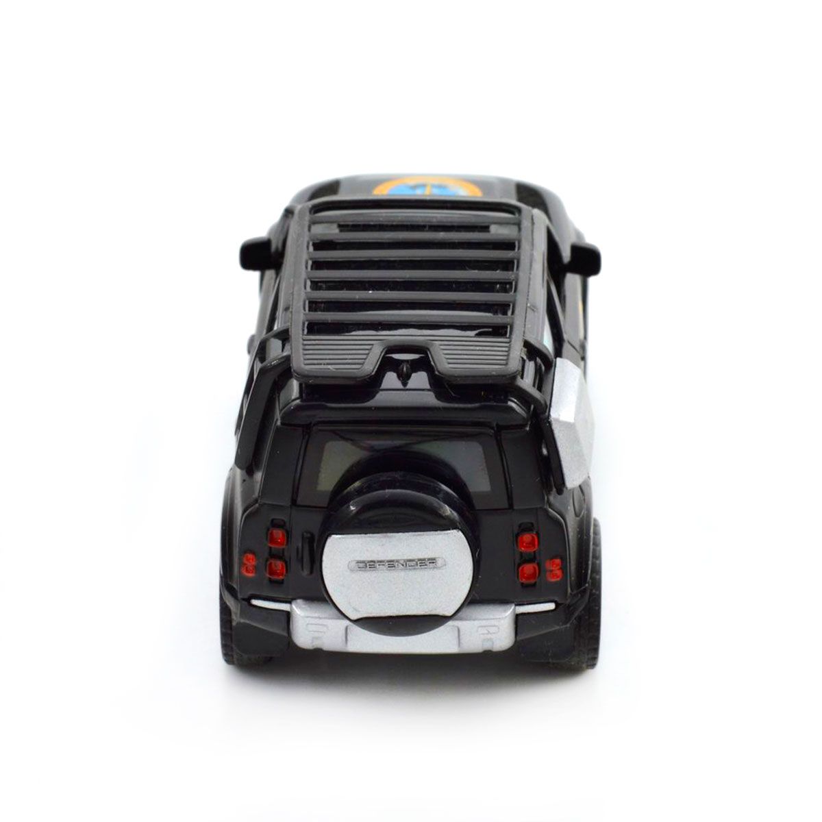Колекційна автомодель TechnoDrive Land Rover Defender 110 ГУР МО Шеврони Героїв 1:43 — превʼю 11