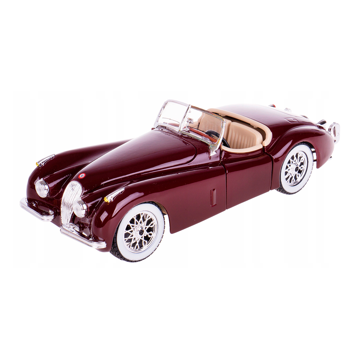 Колекційна автомодель Jaguar XK 120 1951 Bburago 1:24 металева — превʼю 7