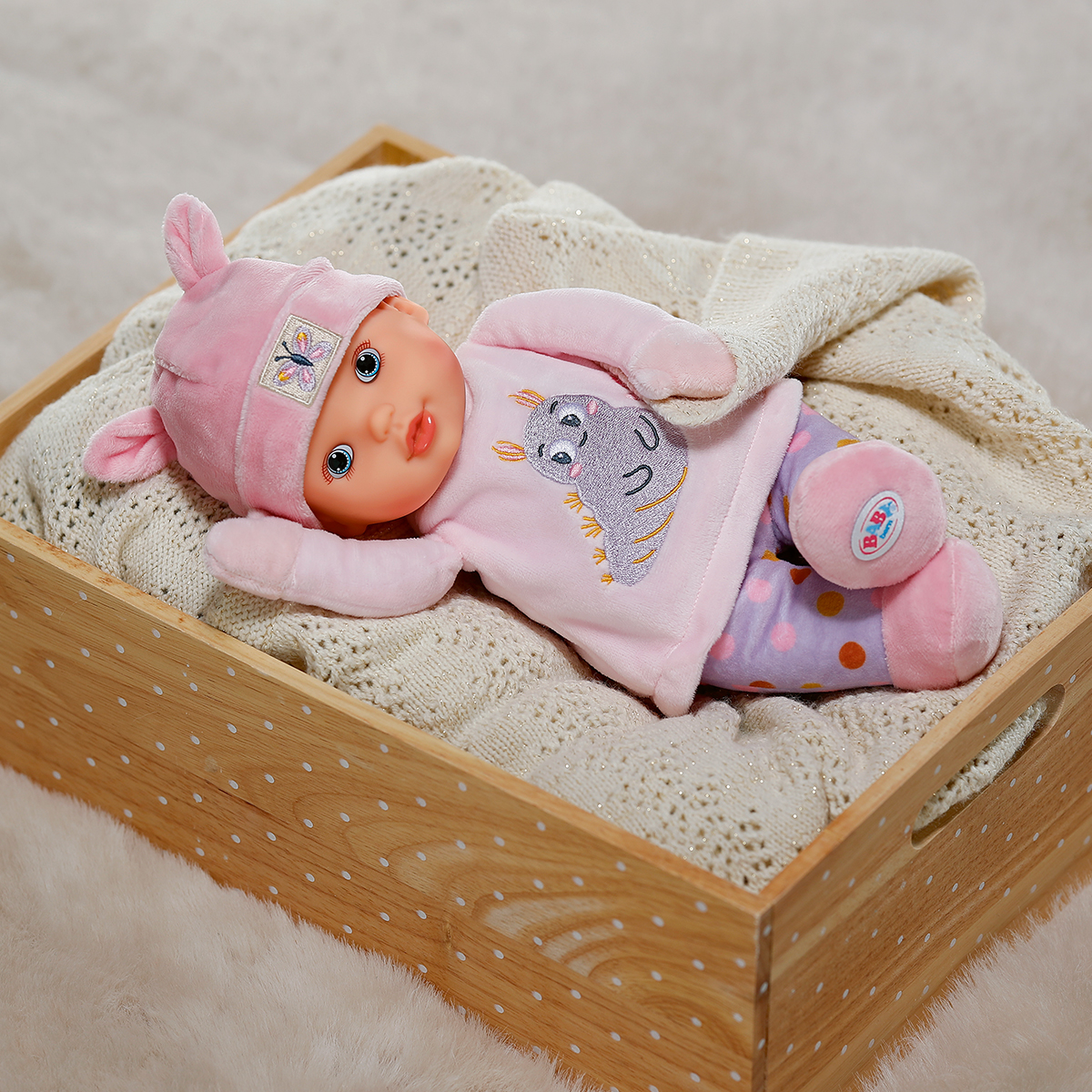 Лялька Baby Born For Babies Солодке малятко 30 см Рожева — превʼю 4