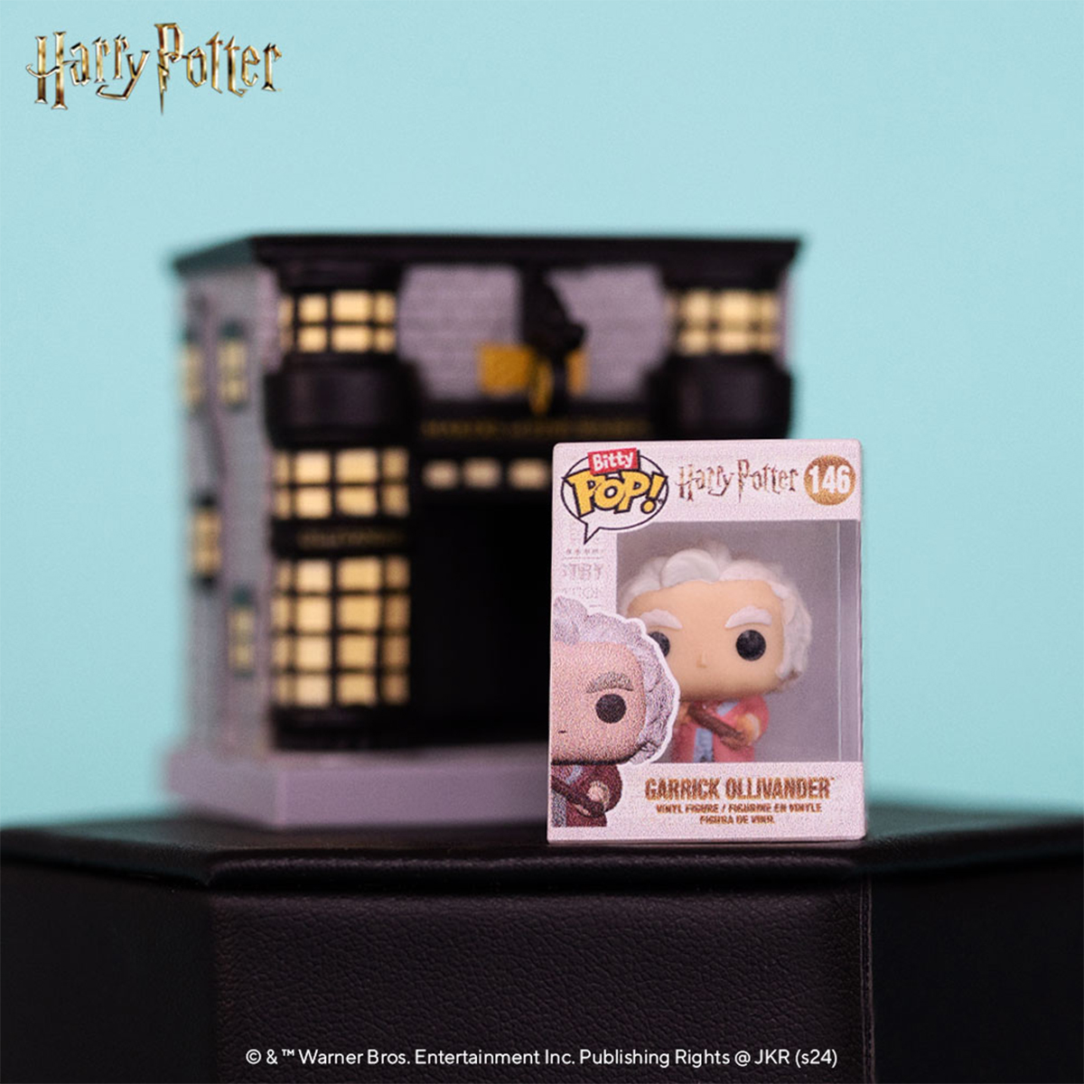 Набір фігурок Funko Bitty Pop Town — Гаррі Поттер Олівандер (Harry Potter Ollivander) — 2,54 см — превʼю 5