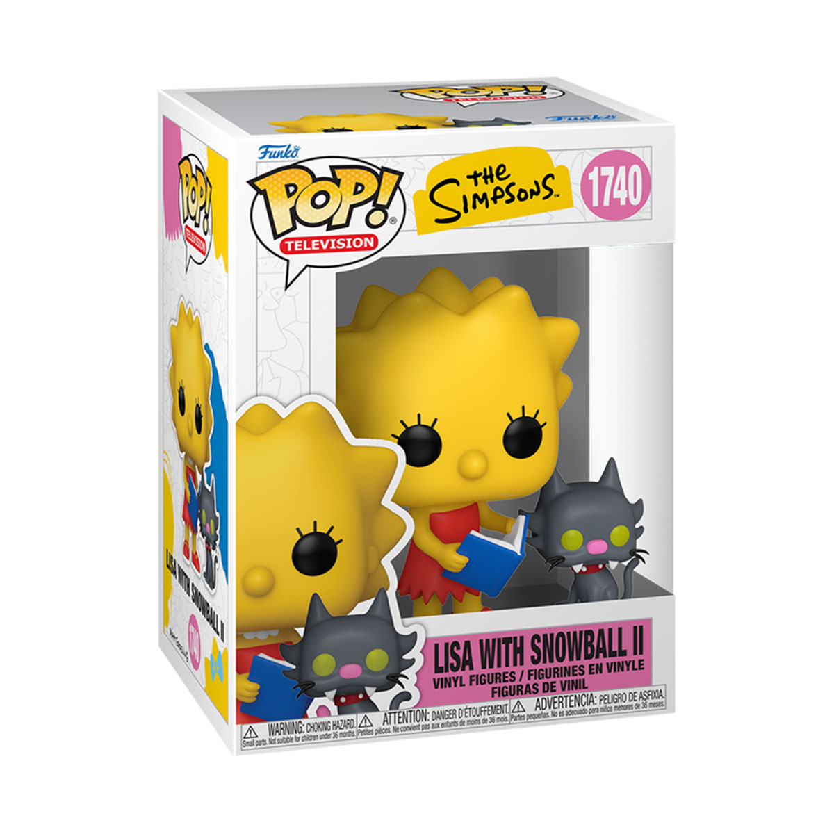 Набір фігурок Funko POP! Сімпсони Ліса та Маленький помічник Санти 9 см