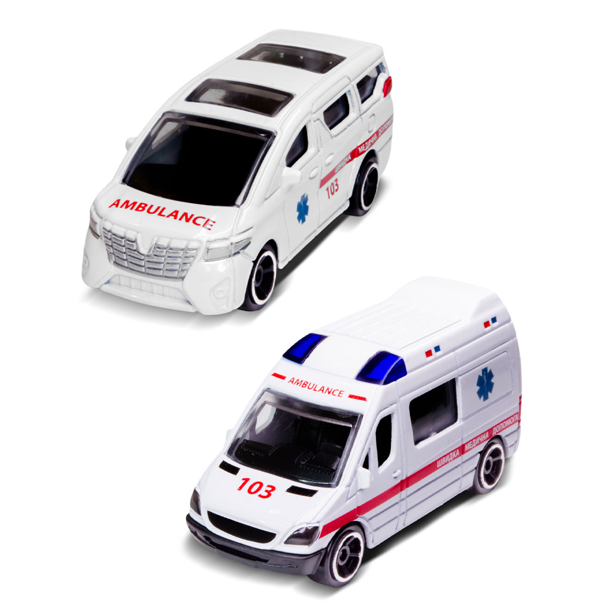 Машинка ігрова TechnoDrive Міська служба 1:64 — превʼю 6