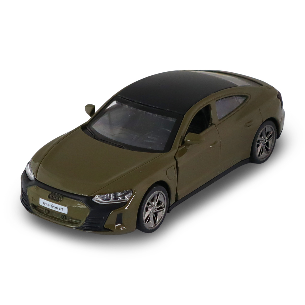 Автомодель Audi RS E-tron GT Techno Drive 1:43 металева з функцією pull back Коричнева — превʼю 1
