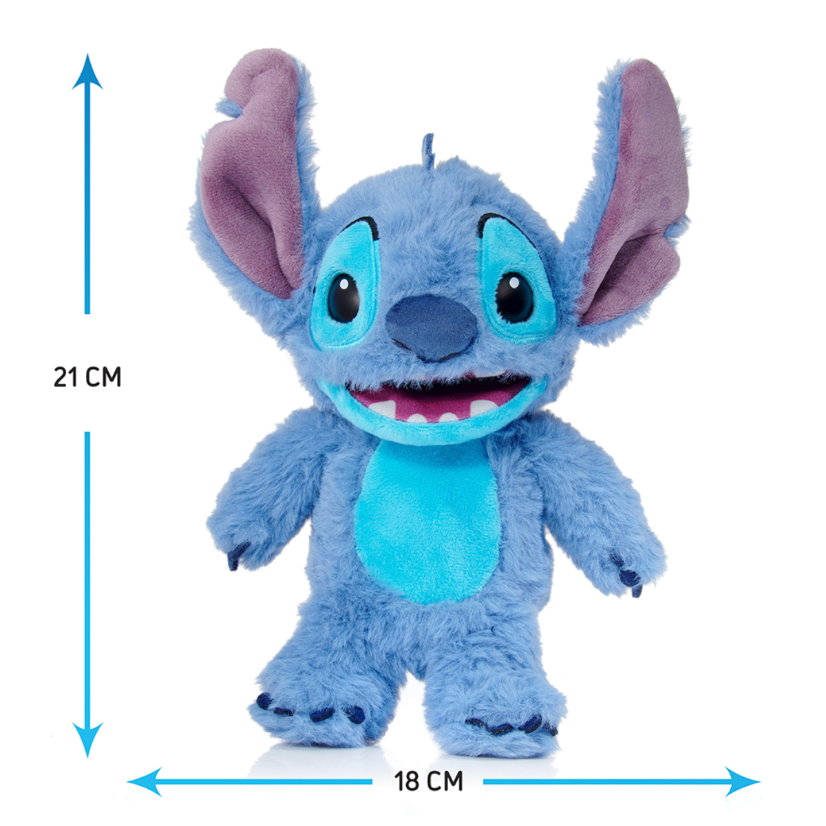 М'яка іграшка Puppetronic by Real FX Palm – Стіч (Stitch) – Disney — превʼю 2