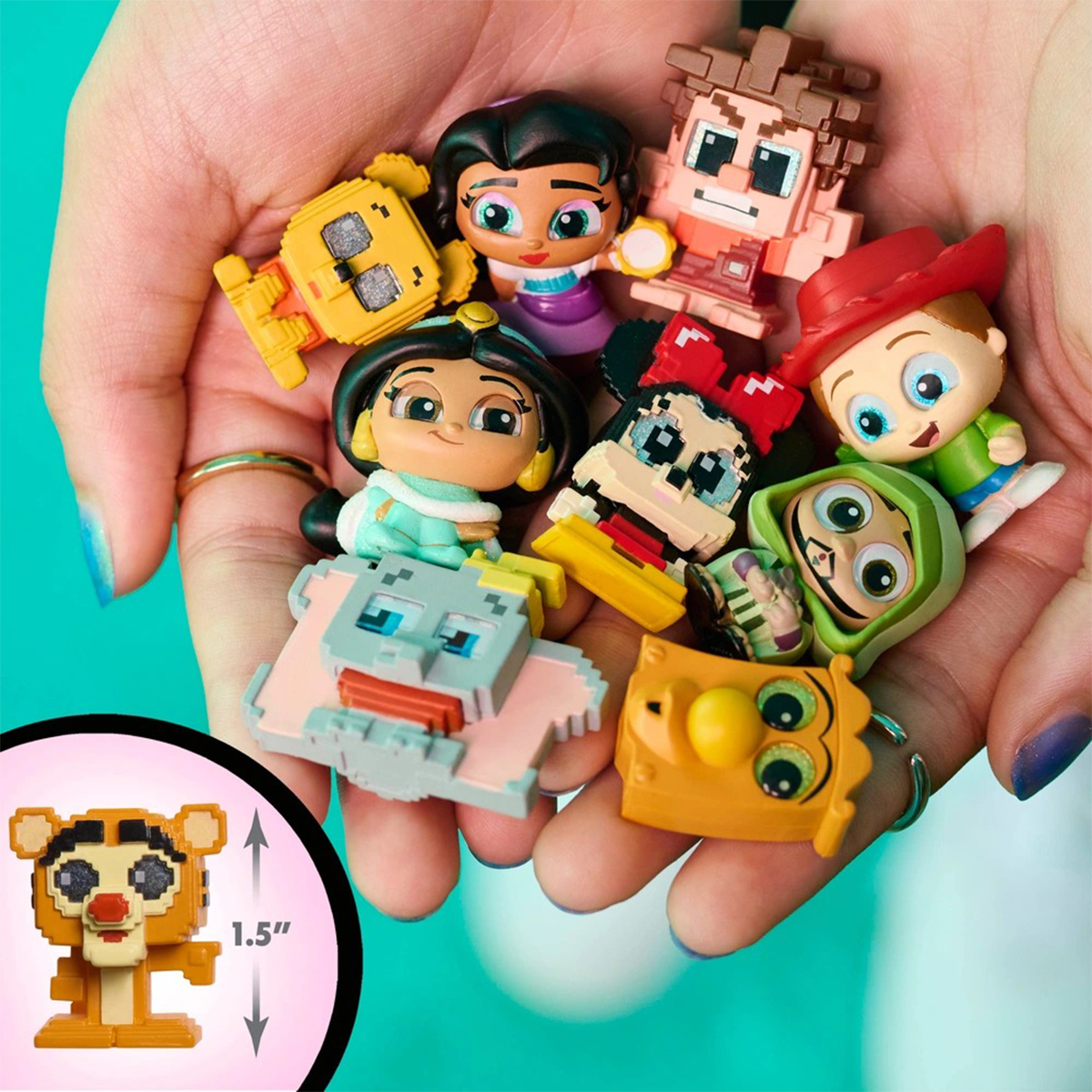 Ігровий набір Disney Doorables S12 Великий піксельний будиночок з сюрпризом — превʼю 3