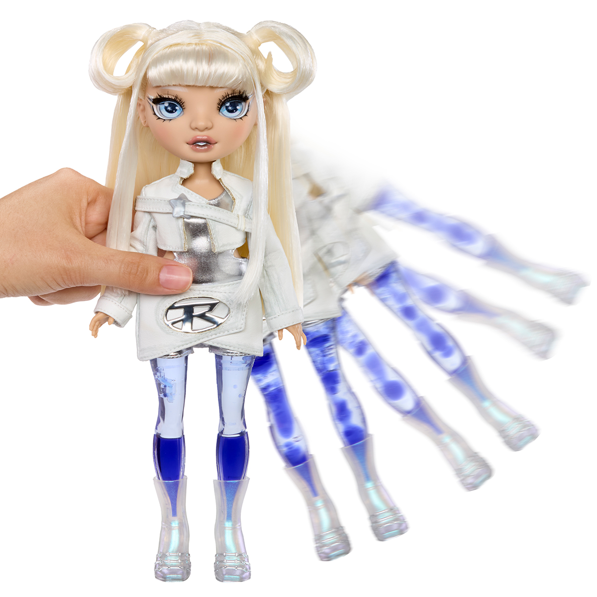 Ігровий набір лялька Rainbow High Sparkle & Shine Вітні з аксесуарами Білий — превʼю 5