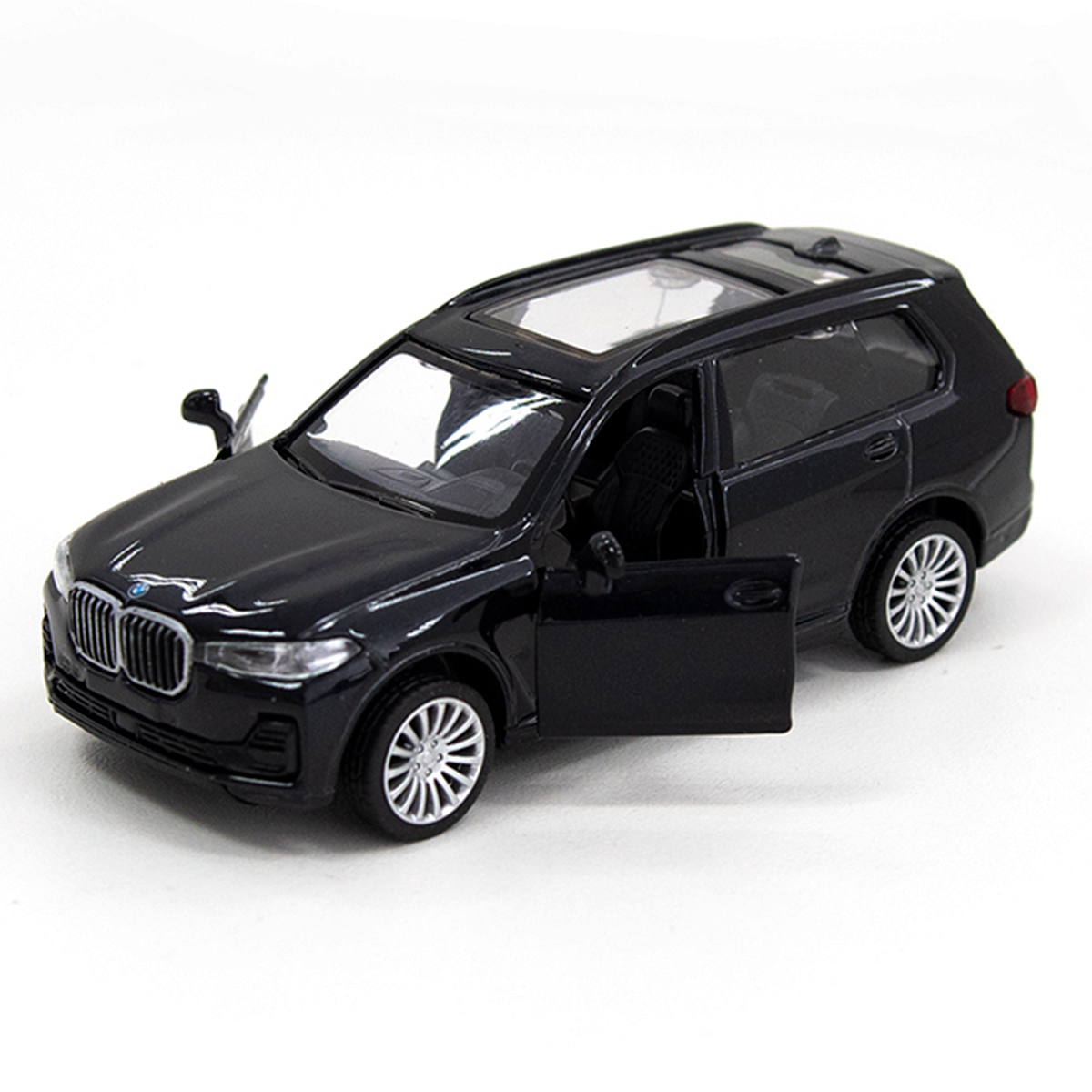 Автомодель BMW X7 Techno Drive металева Чорна — превʼю 11