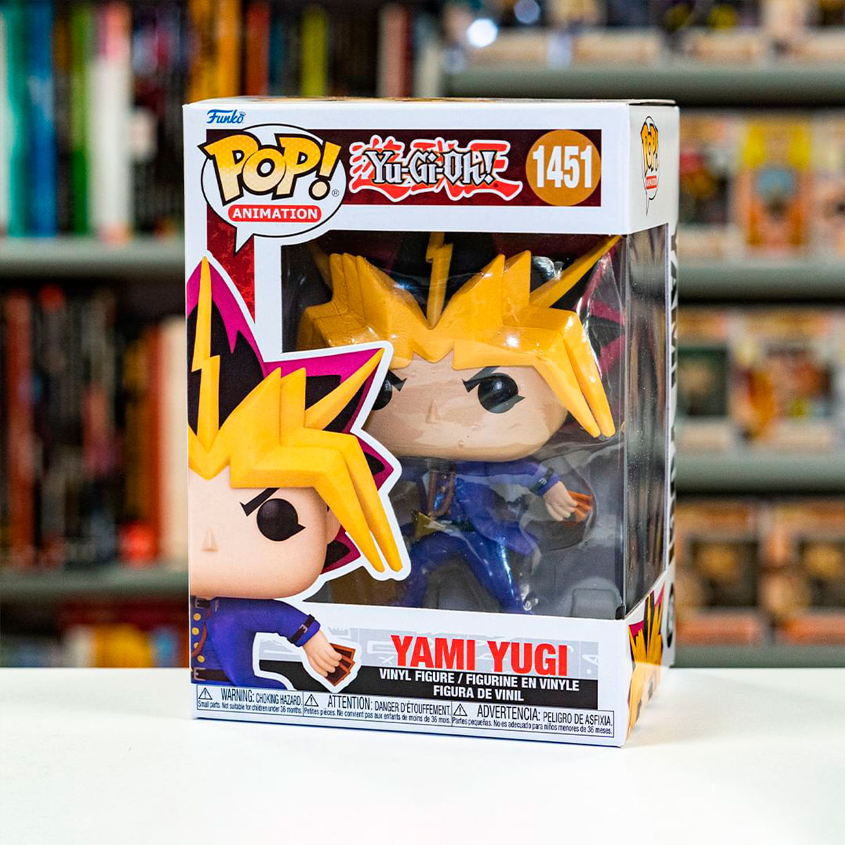 Колекційна ігрова фігурка Funko Pop Yami Yugi Yu-Gi-Oh - Ямі Югі Багатоколірна — превʼю 4