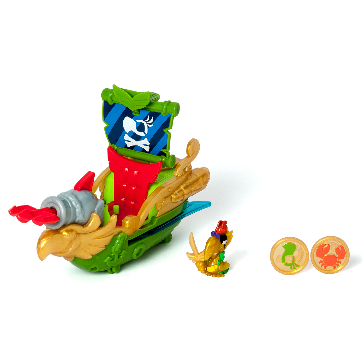 Ігровий набір Piratix S Піратський корабель Небесний мисливець 15.5x6.5x12 см — превʼю 2
