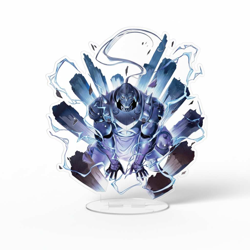 Акрилова фігурка Альфонс Елрік Alphonse Elric Сталевий алхімік Fullmetal Alchemist 150 x 50 мм 32953