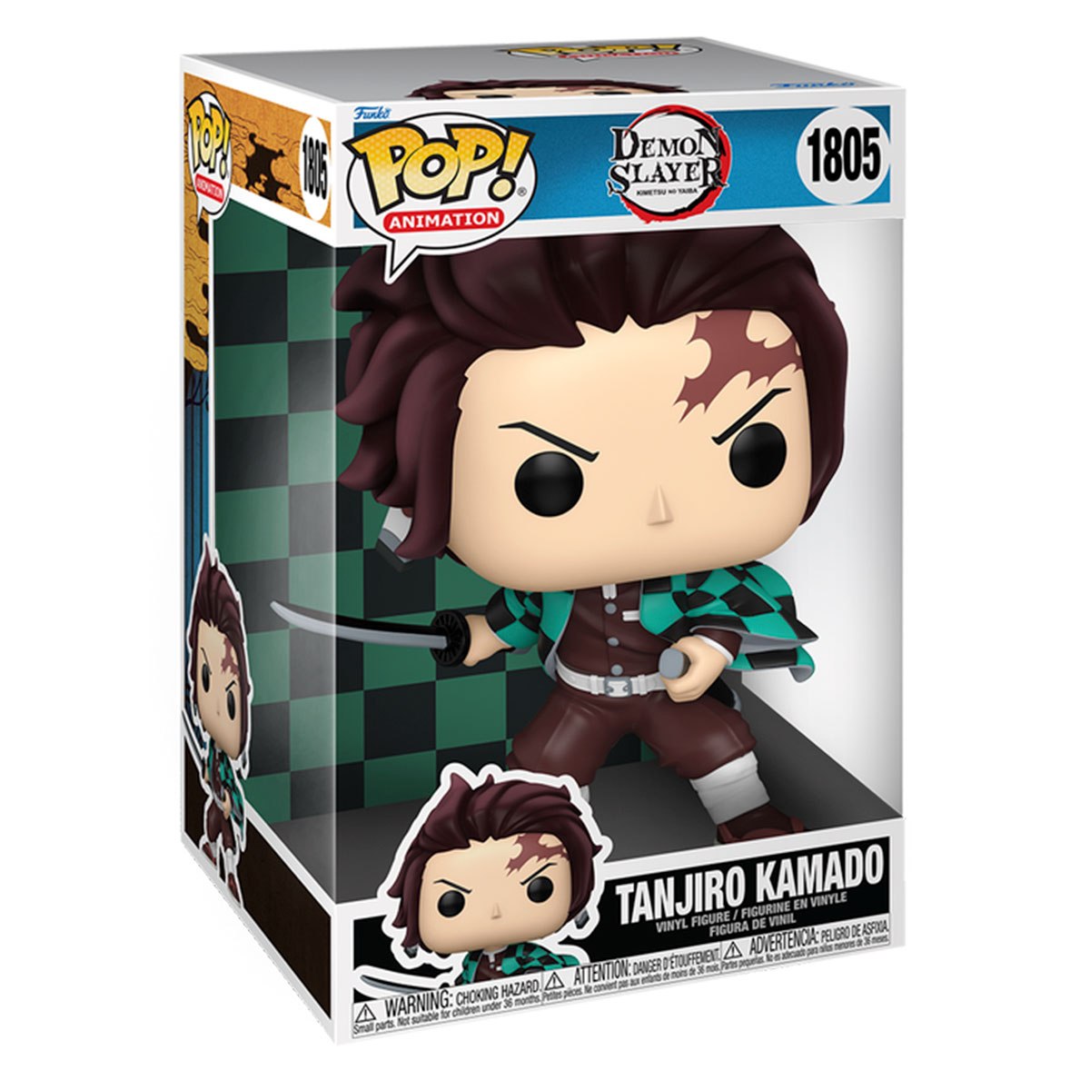 Колекційна ігрова фігурка Funko POP Demon Slayer - Kamado Tanjiro Камадо Танджіро — превʼю 2