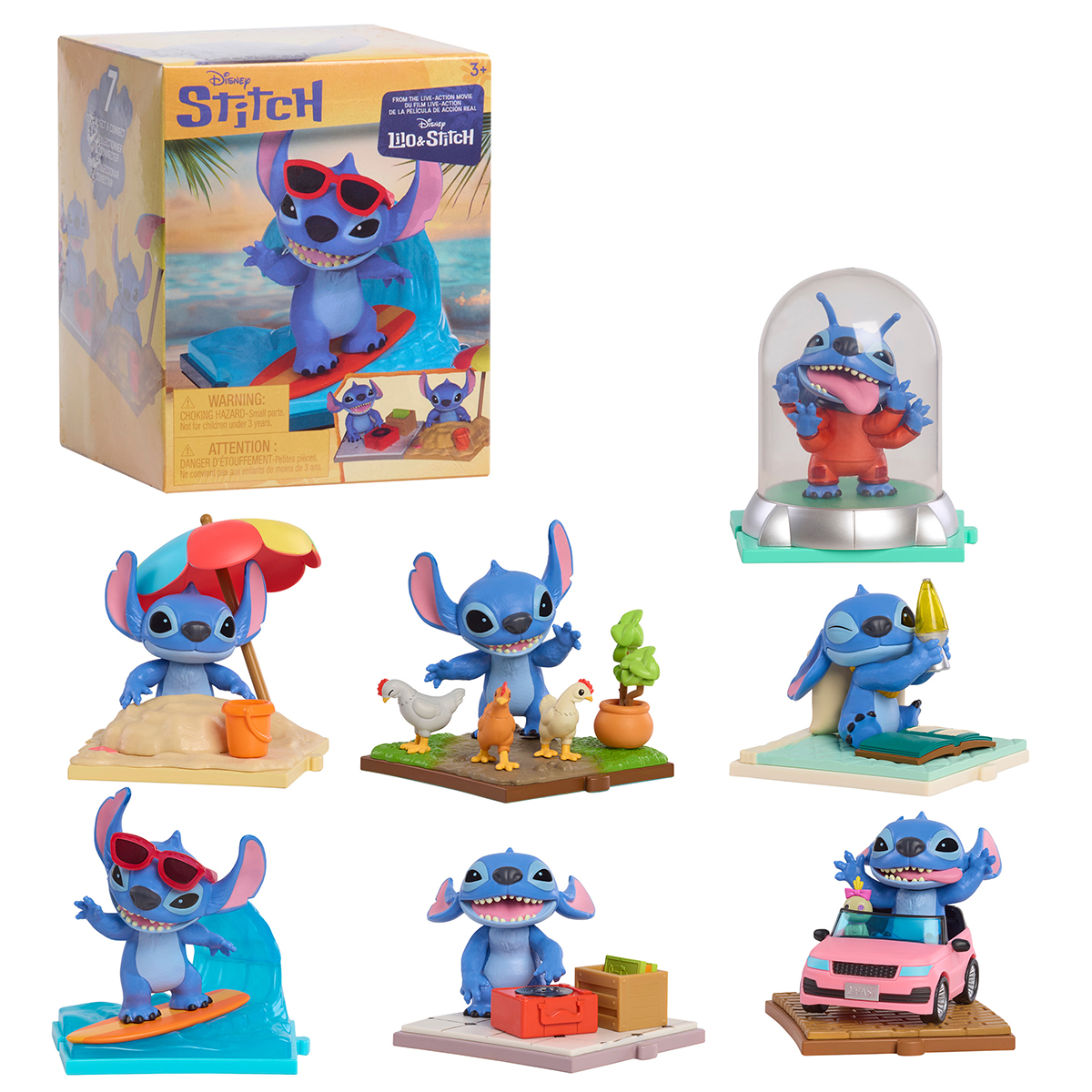 Фігурка-сюрприз Stitch Стіч колекційна 7,5 см — превʼю 2