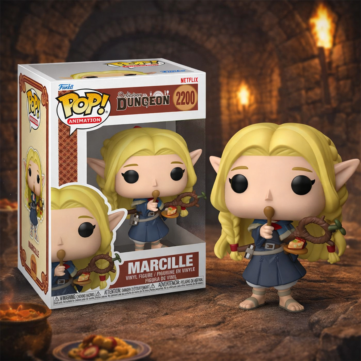 Ігрова фігурка Funko POP - Marcille Donato - Підземелля смакоти - Марсіль Донато — превʼю 3