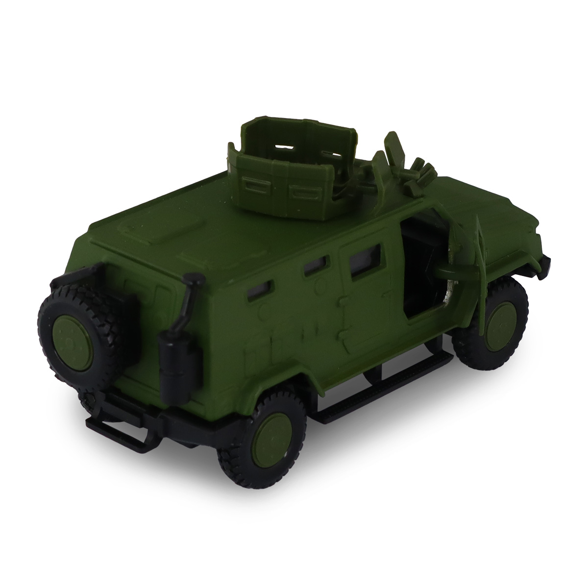 Модель іграшкова TechnoDrive Козак-2М1 Шеврони Героїв ГУР МО металева 12 см — превʼю 2