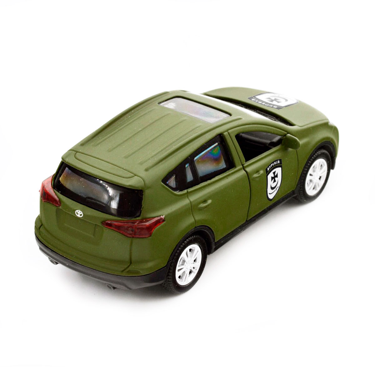 Автомодель Toyota RAV4 Буревій TechnoDrive 1:40 Шеврони Героїв металева — превʼю 12