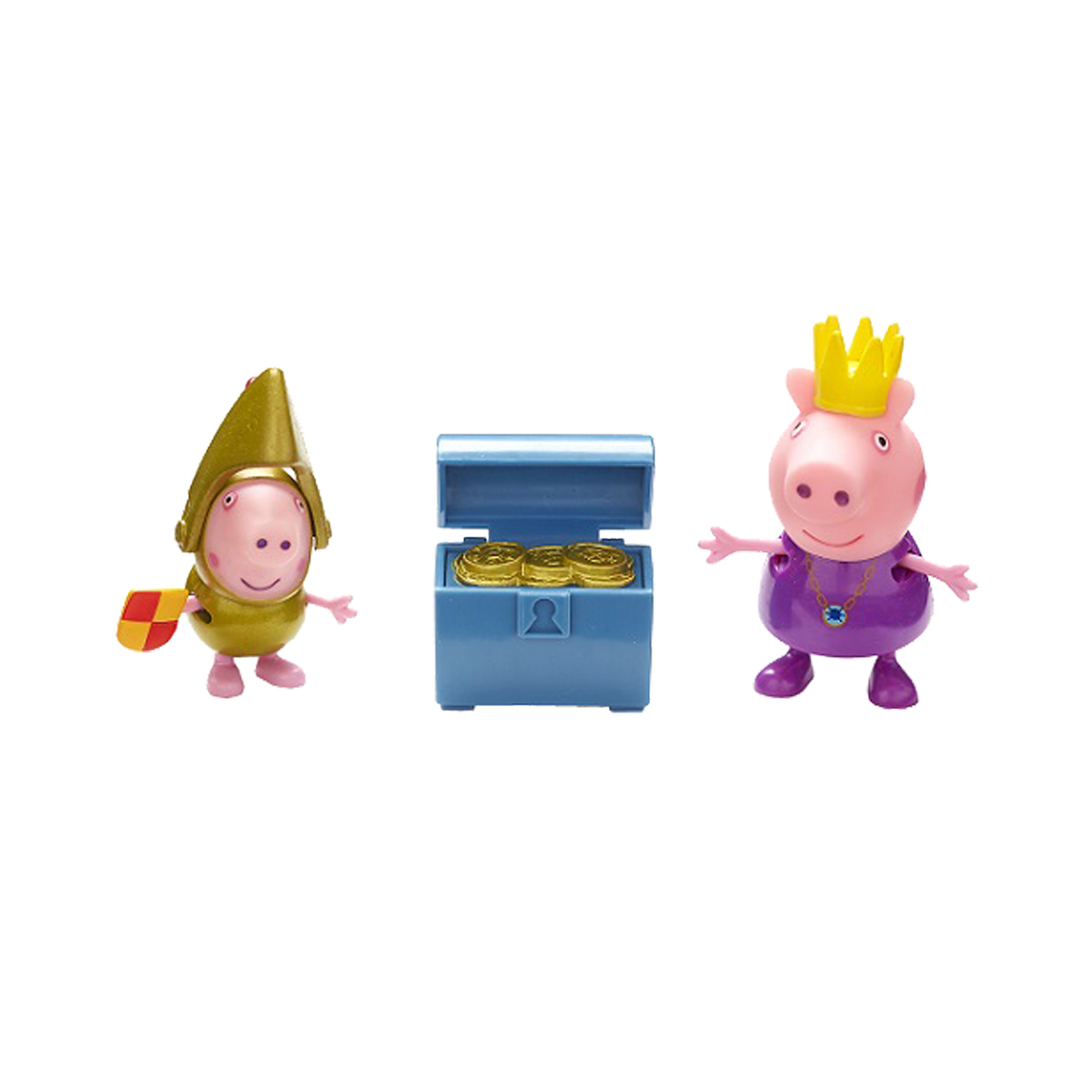 Набір фігурок Peppa Pig Принцеса Пеппа і Сер Джордж з аксесуарами 3 шт