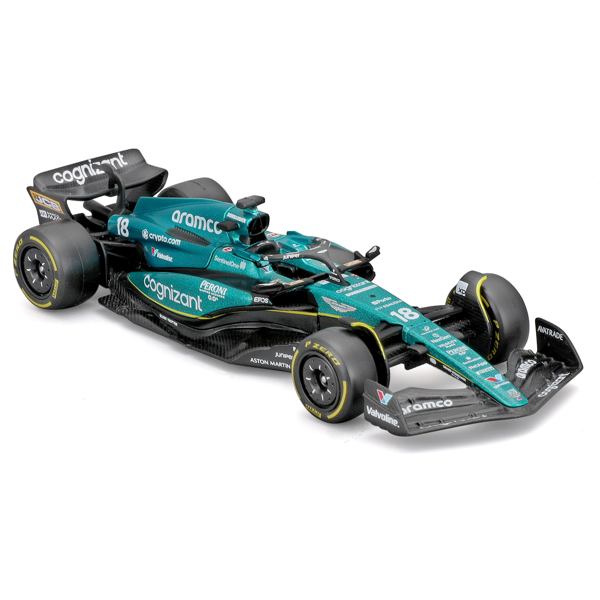 Автомодель Bburago Aston Martin AMR23 2023 1:43 — превʼю 10