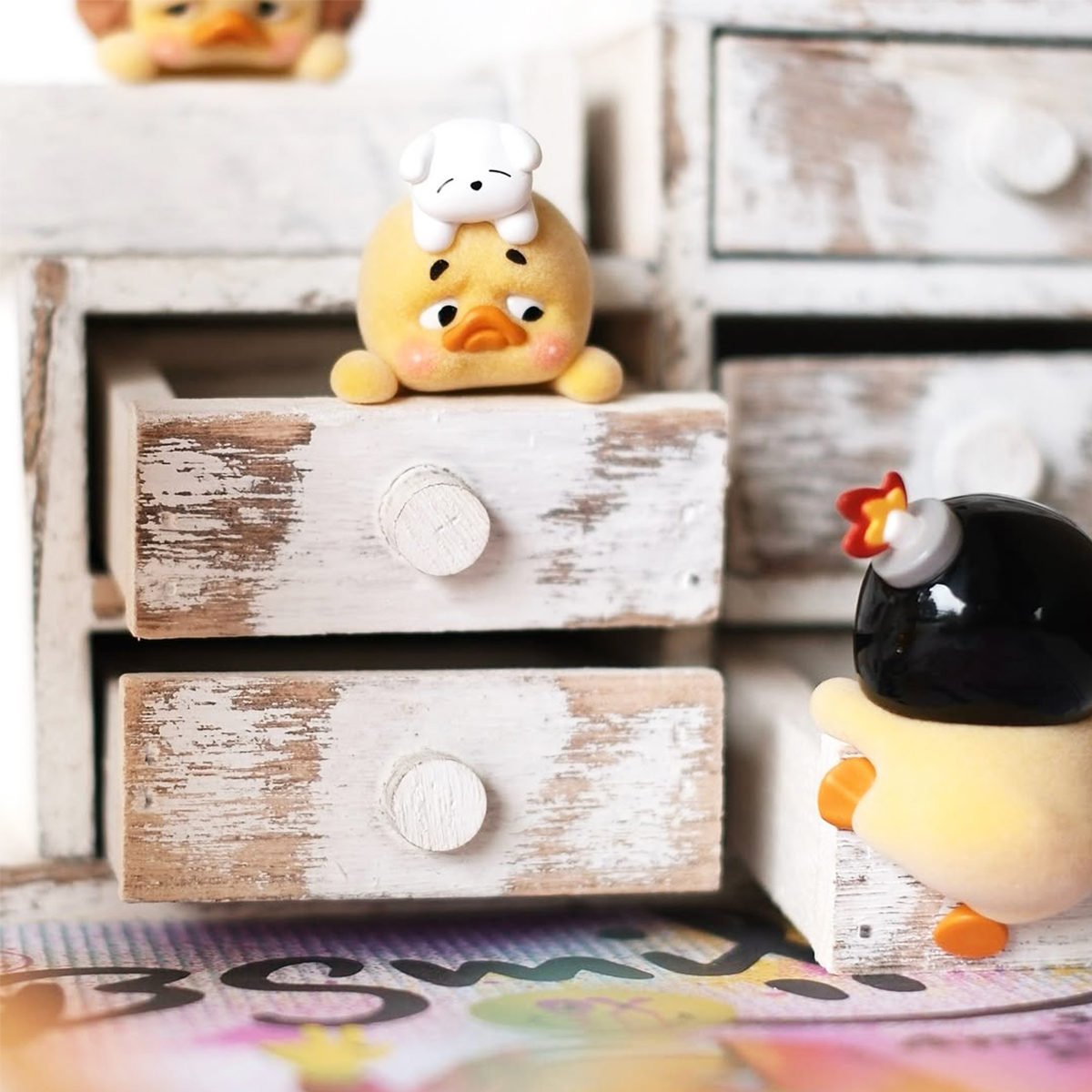 Колекційна фігурка POP TOP 1983toys Upset Duck — Особливий муд — 6 см — превʼю 2