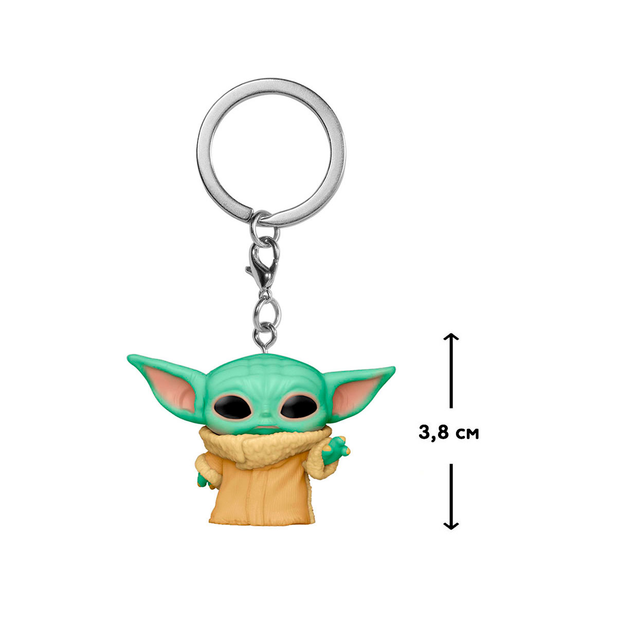 Ігрова фігурка на кліпсі Funko POP The Mandalorian Grogu колекційна Зелений — превʼю 2