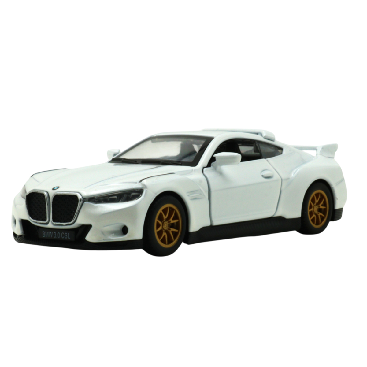 Автомодель Techno Drive BMW 3.0 CSL металева 1:42 Біла — превʼю 1