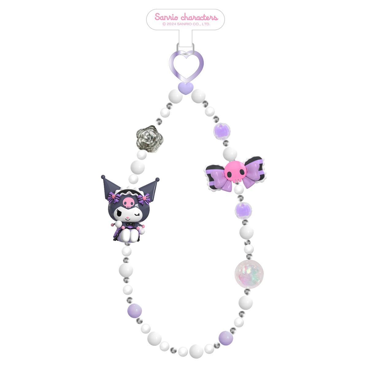 Ланцюжок для телефону Pop Top Hello Kitty та друзі Рожевий-Білий 18 см — превʼю 7